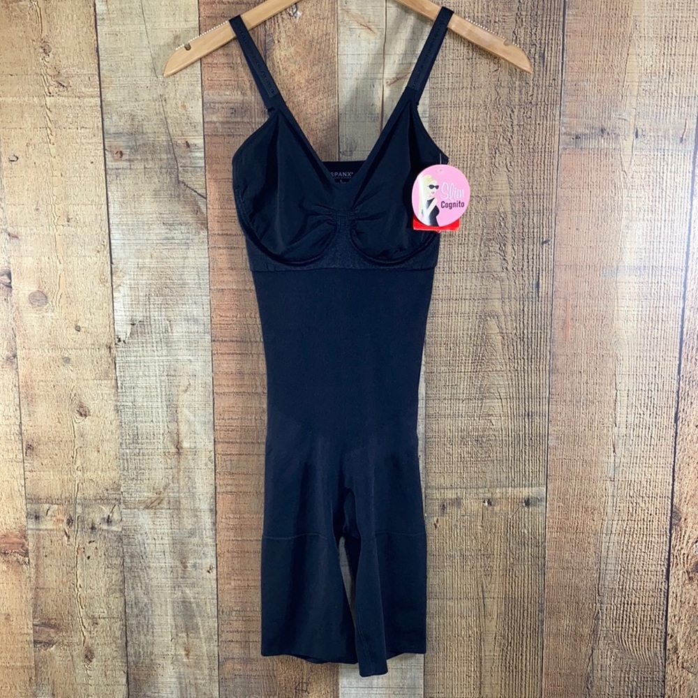 SPANX Black Shapewear Bodysuit